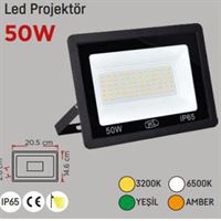 50W SENSÖRLÜ 220V SMD LED  PROJEKTÖR 1